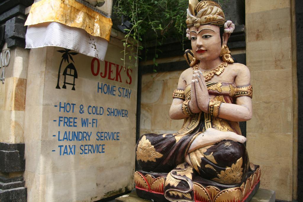 Ojek'S Homestay Ubud Kültér fotó